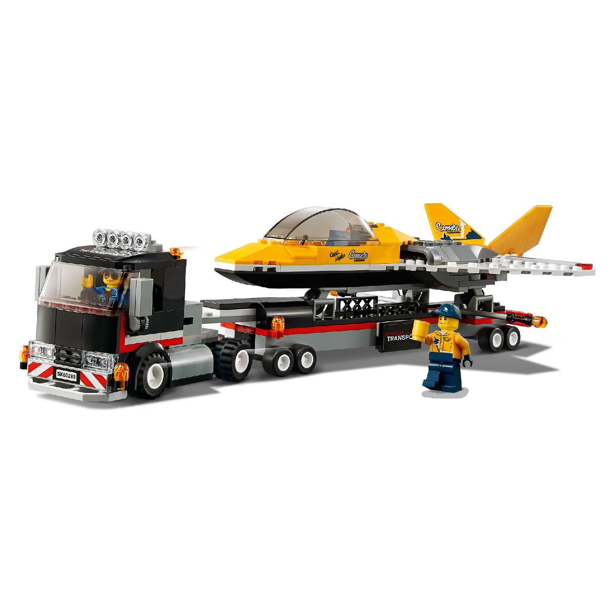 Voir la diapositive 3 : LEGO City 60289 Le transport d'avion de voltige