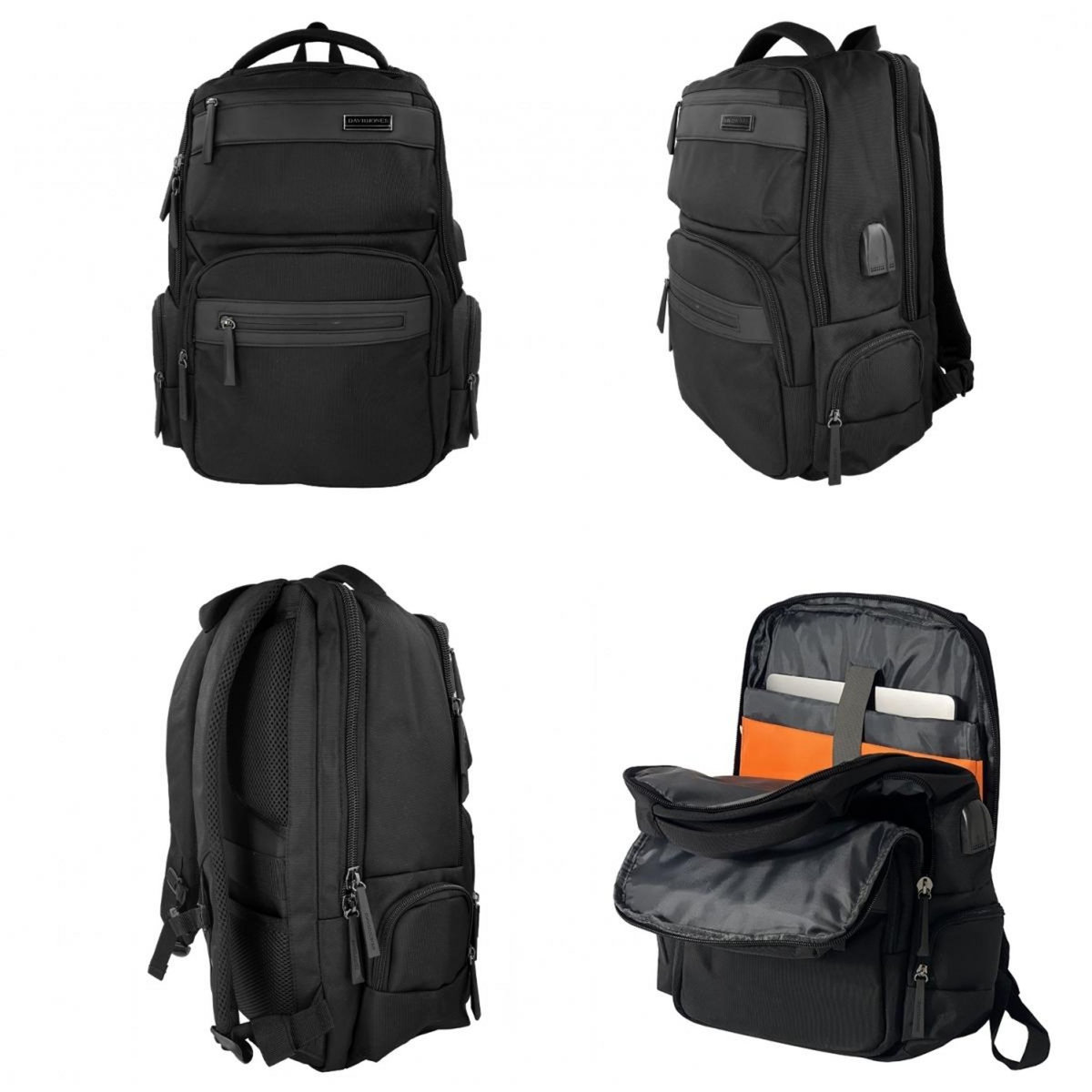 David Jones Sac à dos porte-ordinateur 17.3