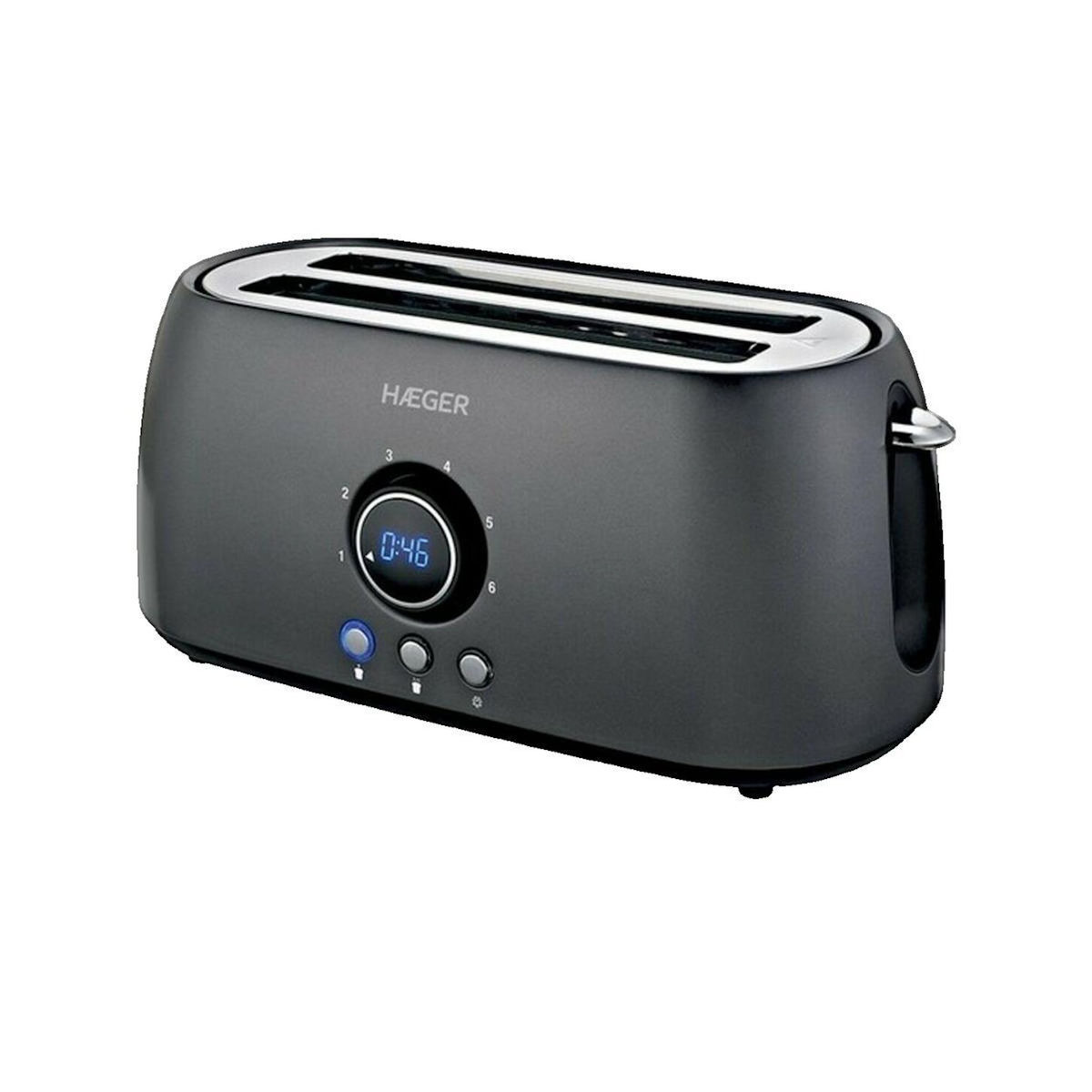 HAGER Grille-pain Haeger Future Plus Noir