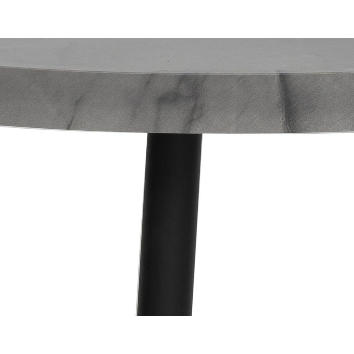 LISA DESIGN Helsinki - table basse - effet marbre - 80 cm