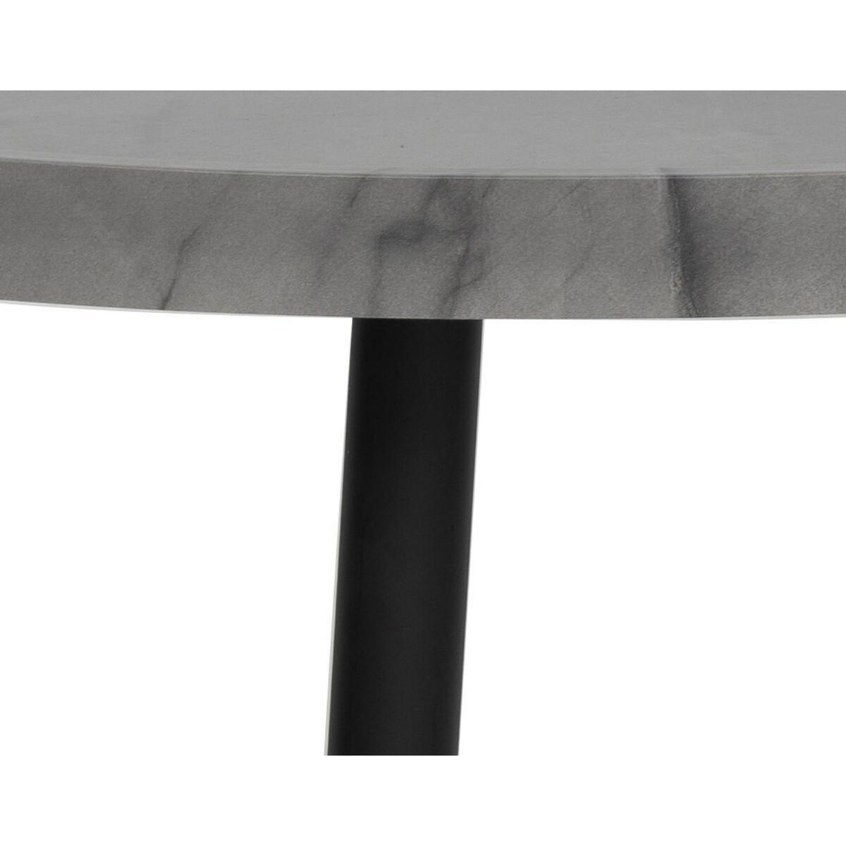 LISA DESIGN Helsinki - table basse - effet marbre - 80 cm