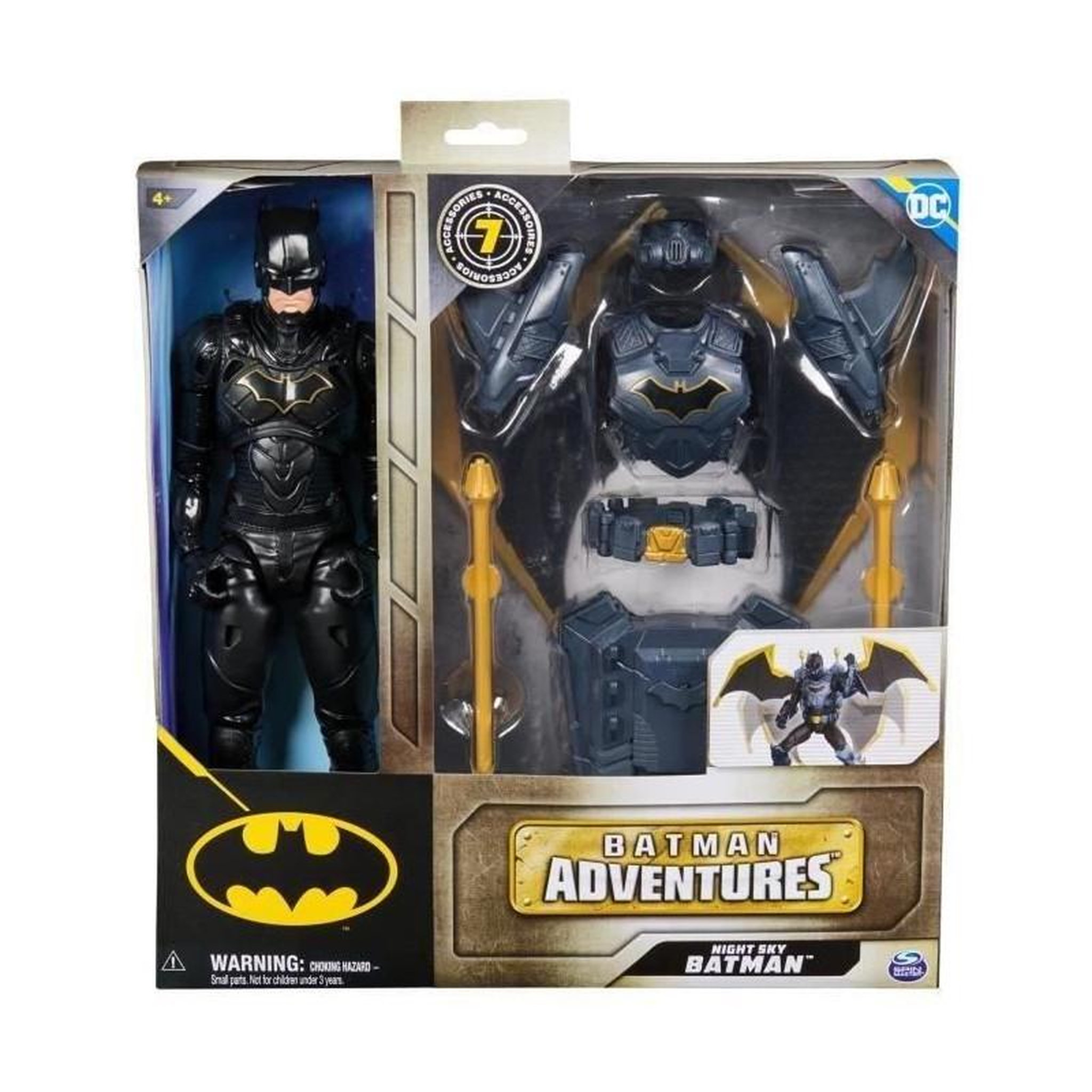 Voir la diapositive 5 : Spin Master SPIN MASTER PACK FIGURINE 30 CM + ACCESSOIRES AERIAL Batman Adventures