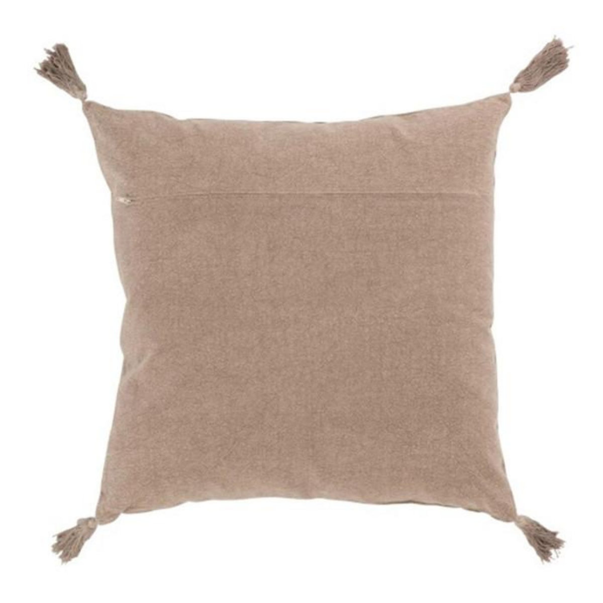 Paris Prix Coussin Déco en Velours  Roma  45x45cm Marron