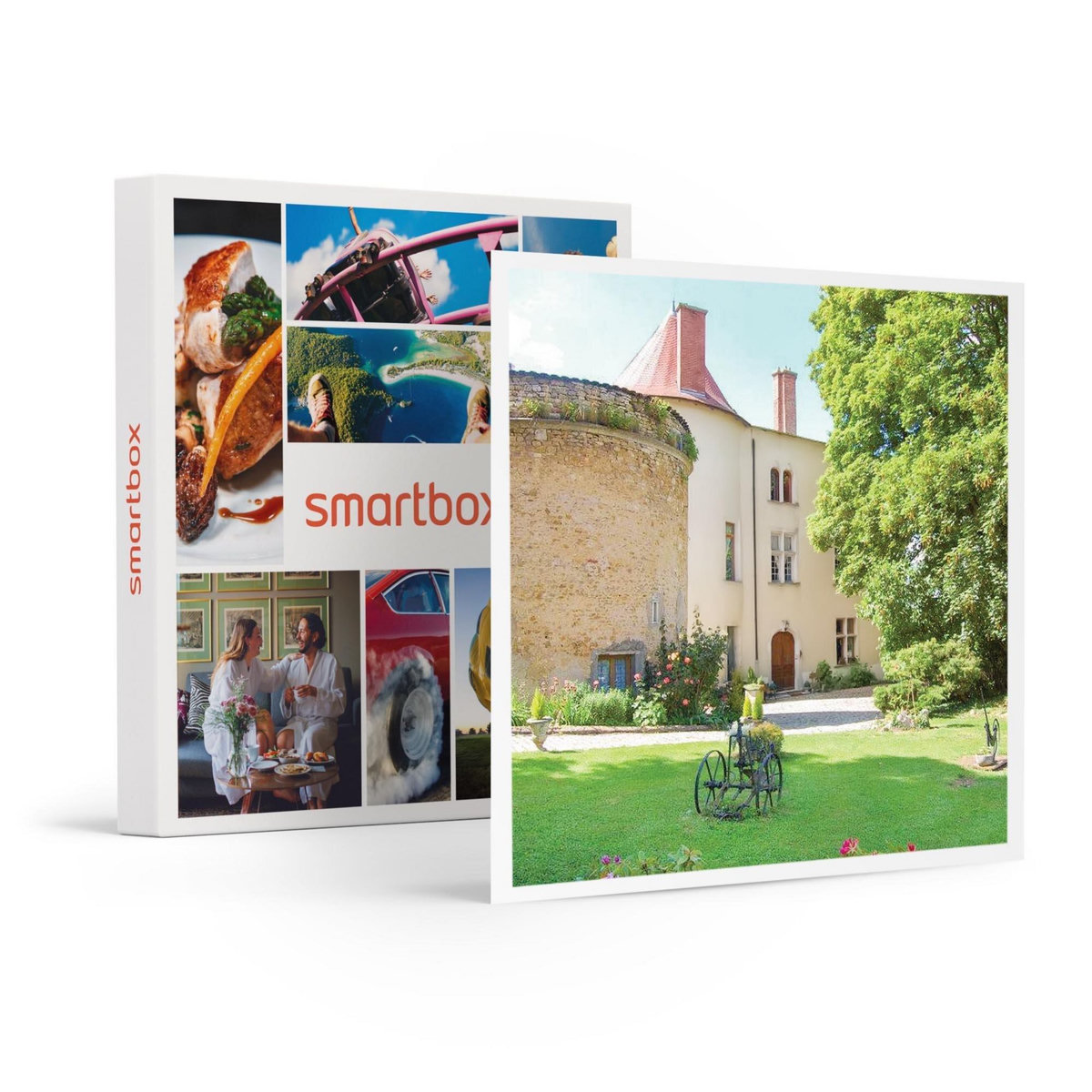 Smartbox Escapade de 3 jours dans un château avec accès à l'espace détente entre Metz et Nancy - Coffret Cadeau Séjour