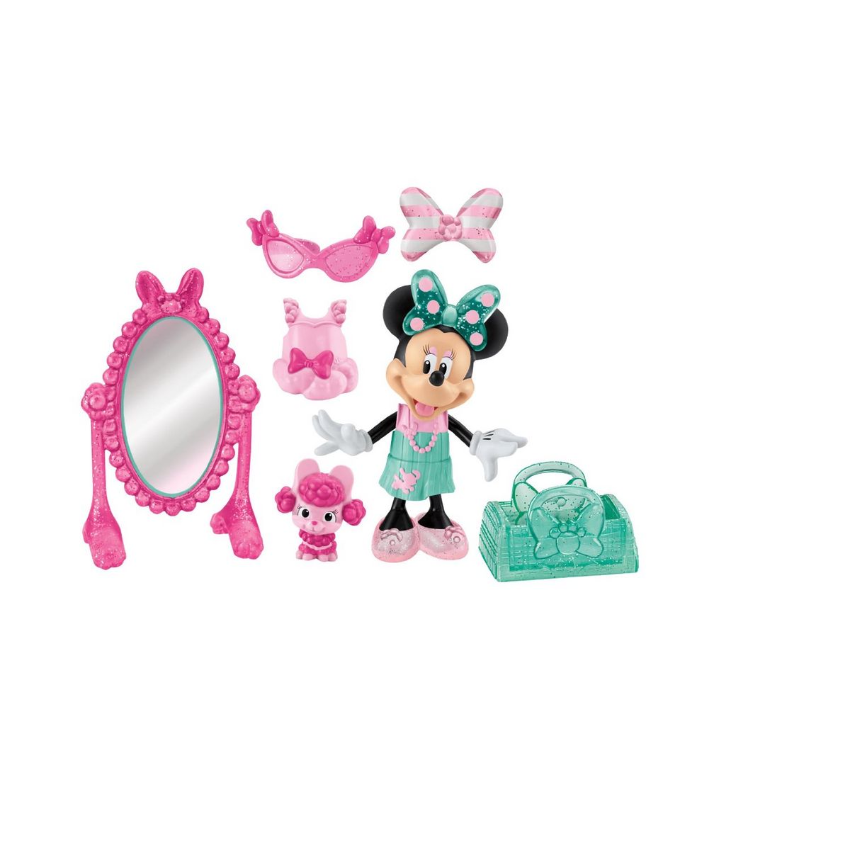 Fisher price Coffret Luxe Minnie et son chien