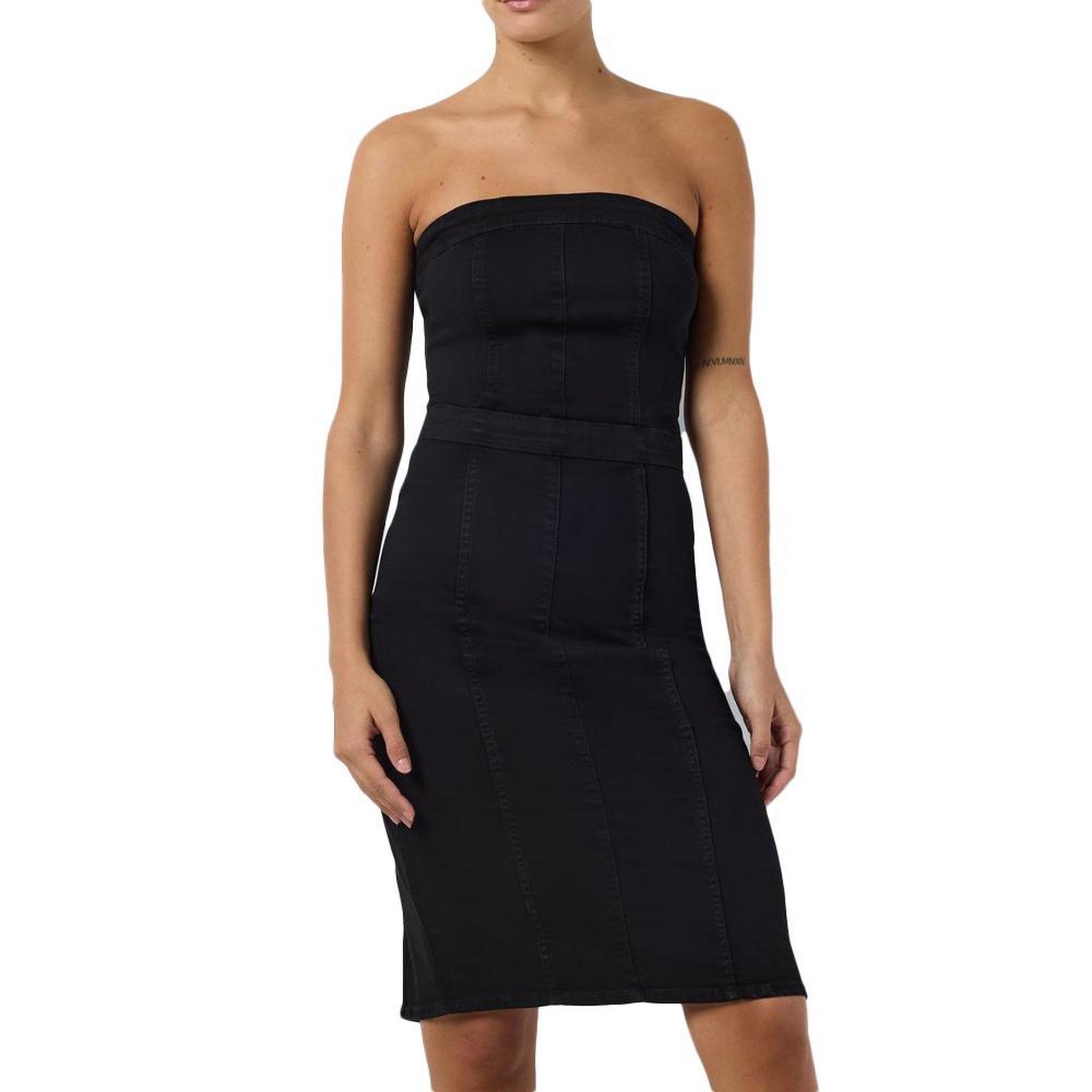 NOISY MAY Robe en Jean  Femme Noisy May Mira. Coloris disponibles : Noir