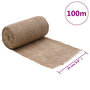 Voir la diapositive 6 : VIDAXL Rouleau de jute 0,25x100 m 100 % jute 200 g/m²