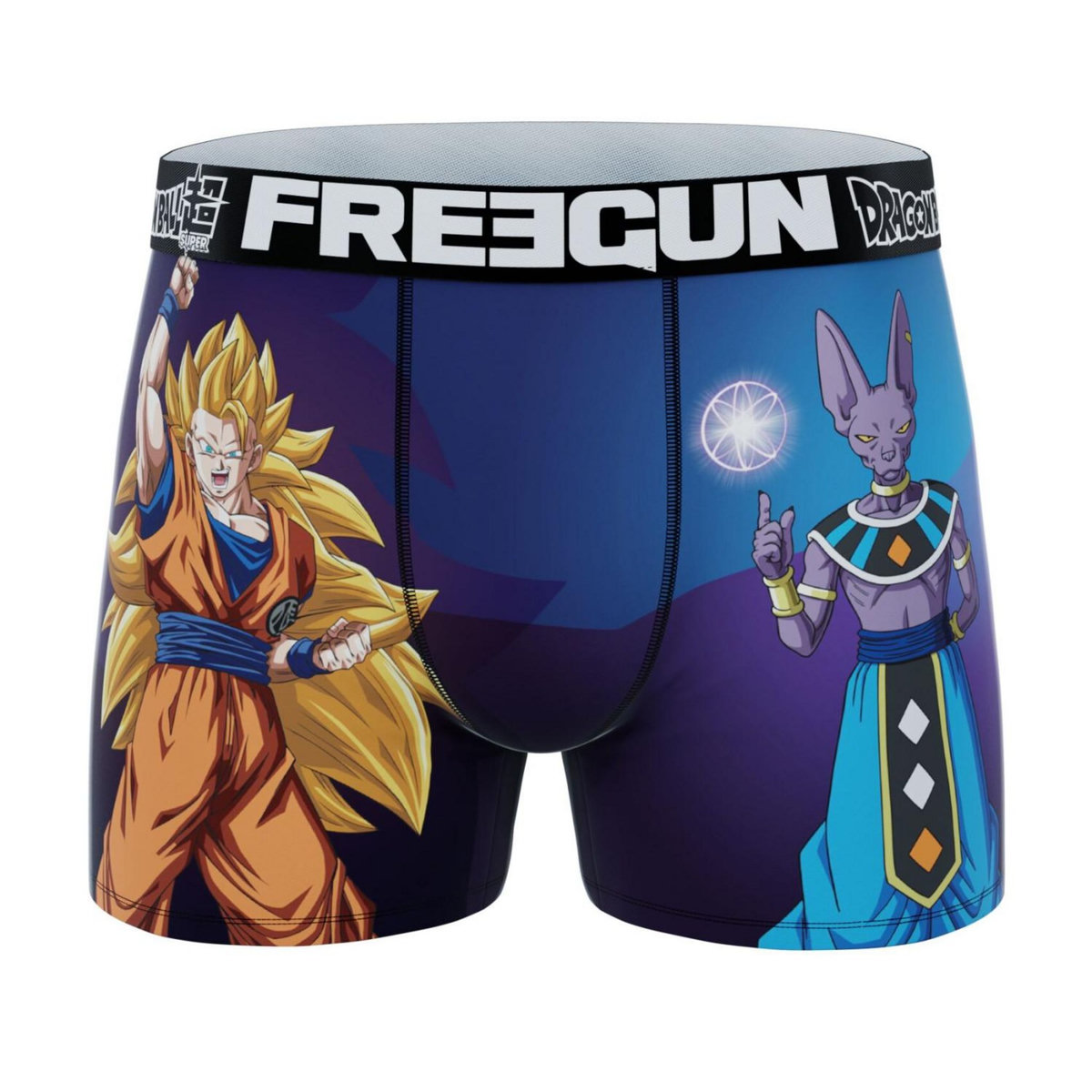 FREEGUN Lot de 4 boxers homme Dragon Ball Super