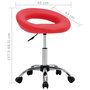 Voir la diapositive 6 : VIDAXL Chaise pivotante a manger Rouge Similicuir
