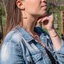 Voir la diapositive 5 : SLOYA Boucles d'oreilles Piana en pierres de Soleil