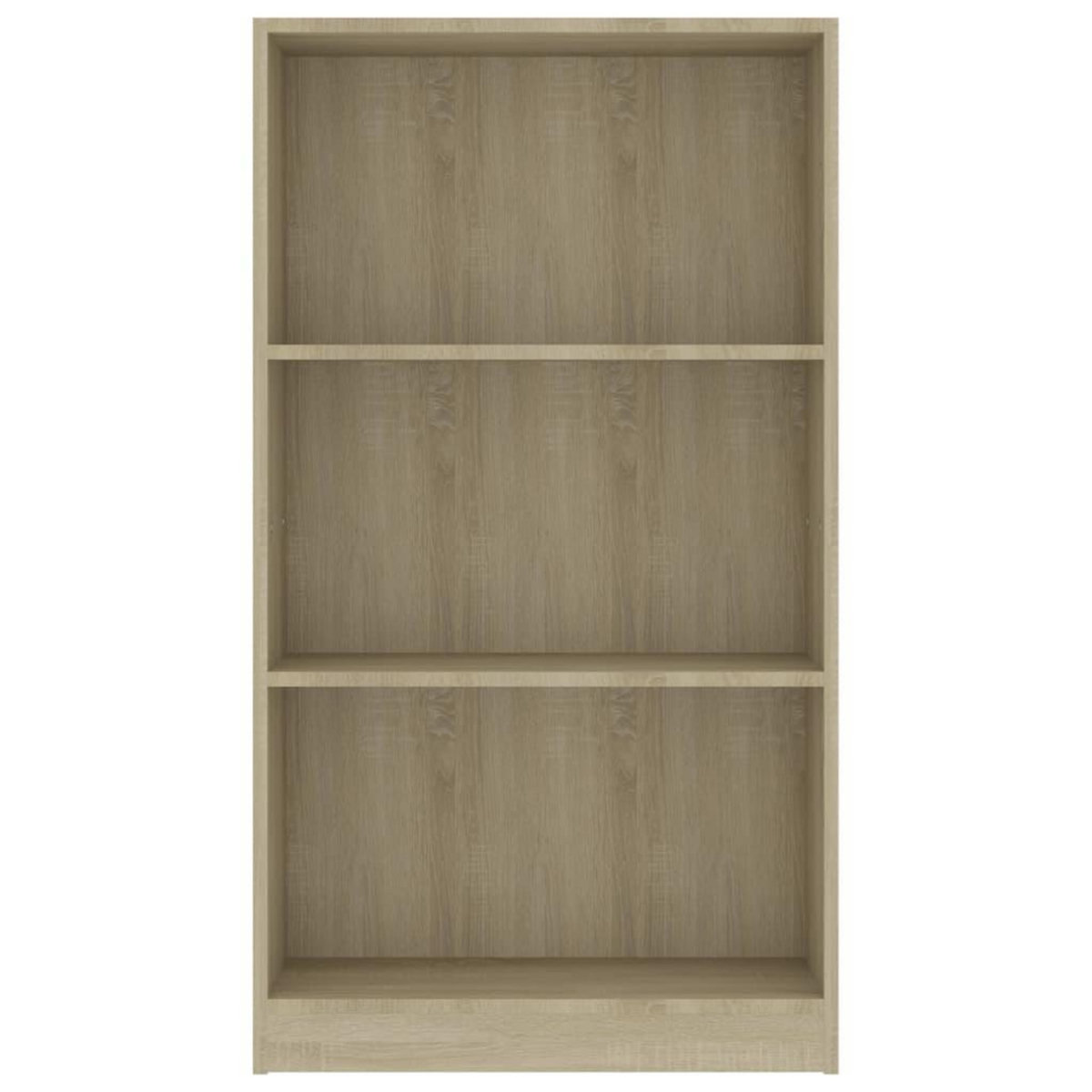 VIDAXL Bibliotheque 3 niveaux Sonoma 60x24x109 cm Bois d'ingenierie