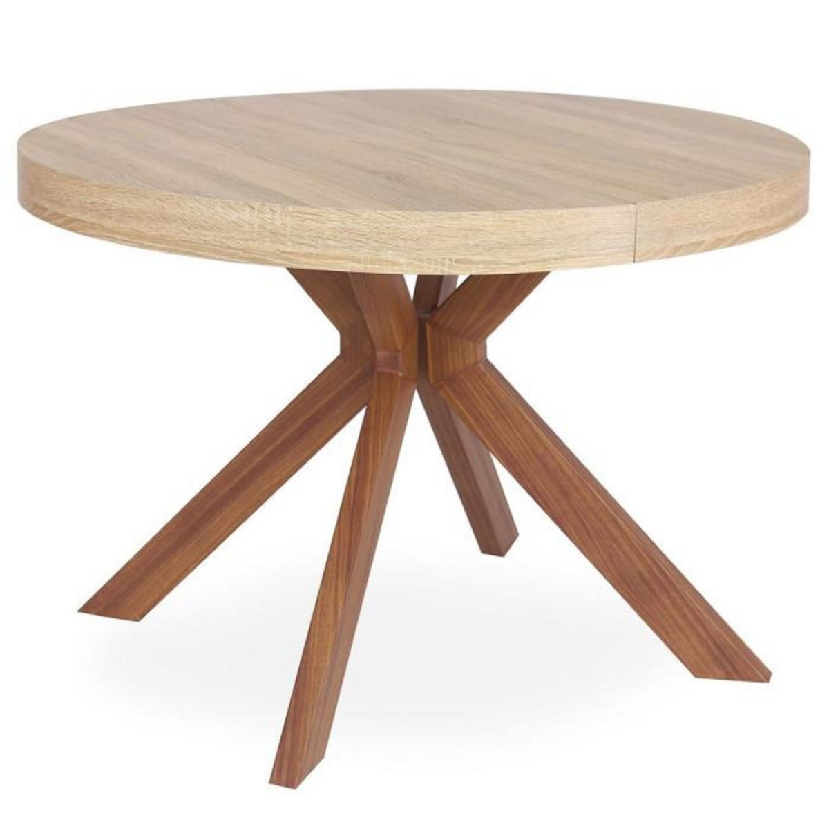 Paris Prix Table Ronde Extensible  Zefane  160-260cm Naturel