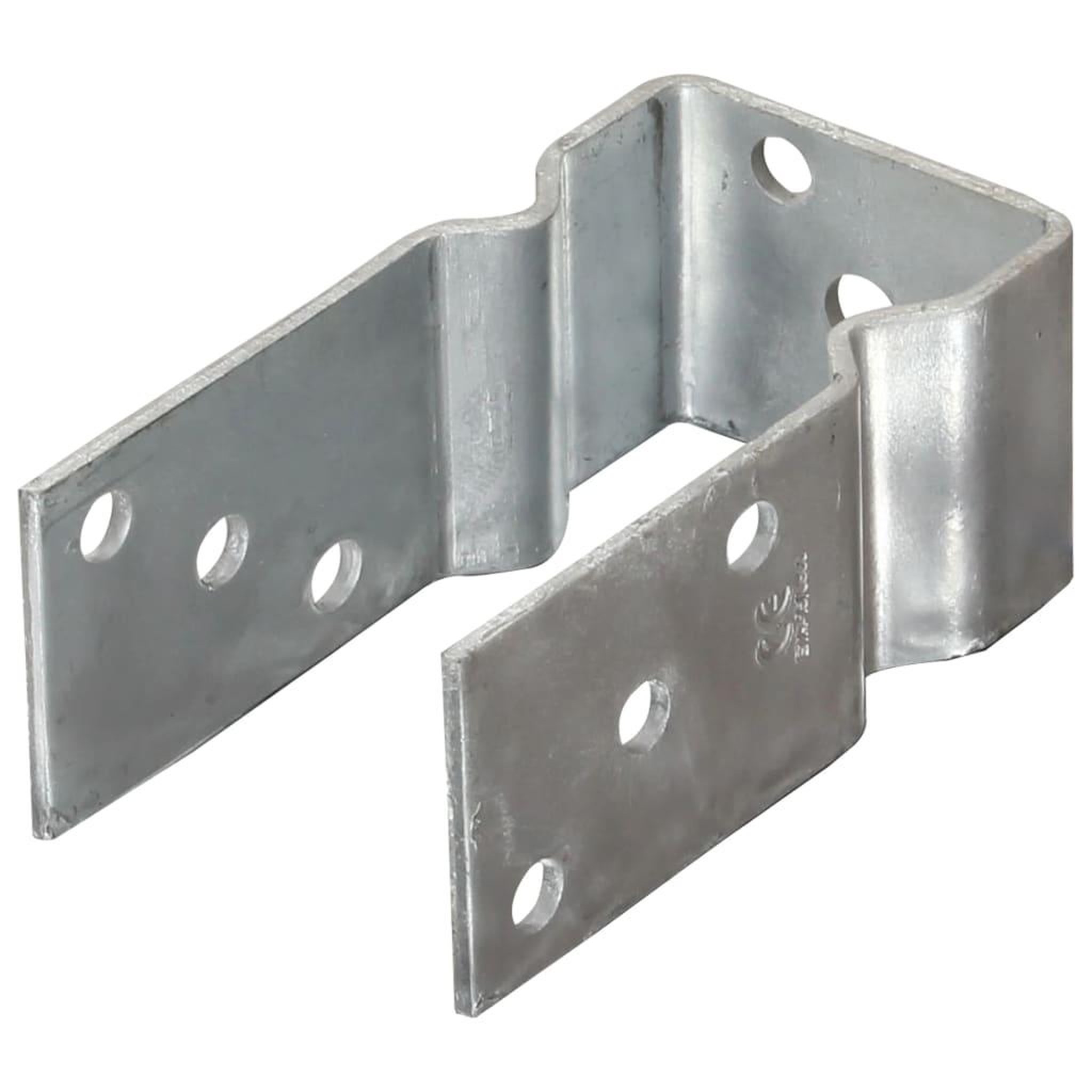 Voir la diapositive 2 : VIDAXL Piquets de cloture 6 pcs Argente 8x6x15 cm Acier galvanise