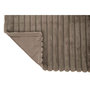 Voir la diapositive 3 : Paris Prix Plaid Design Uni  Corduroy  130x180cm Gris