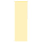 VIDAXL Store enrouleur occultant jaune largeur du tissu 70,7 cm