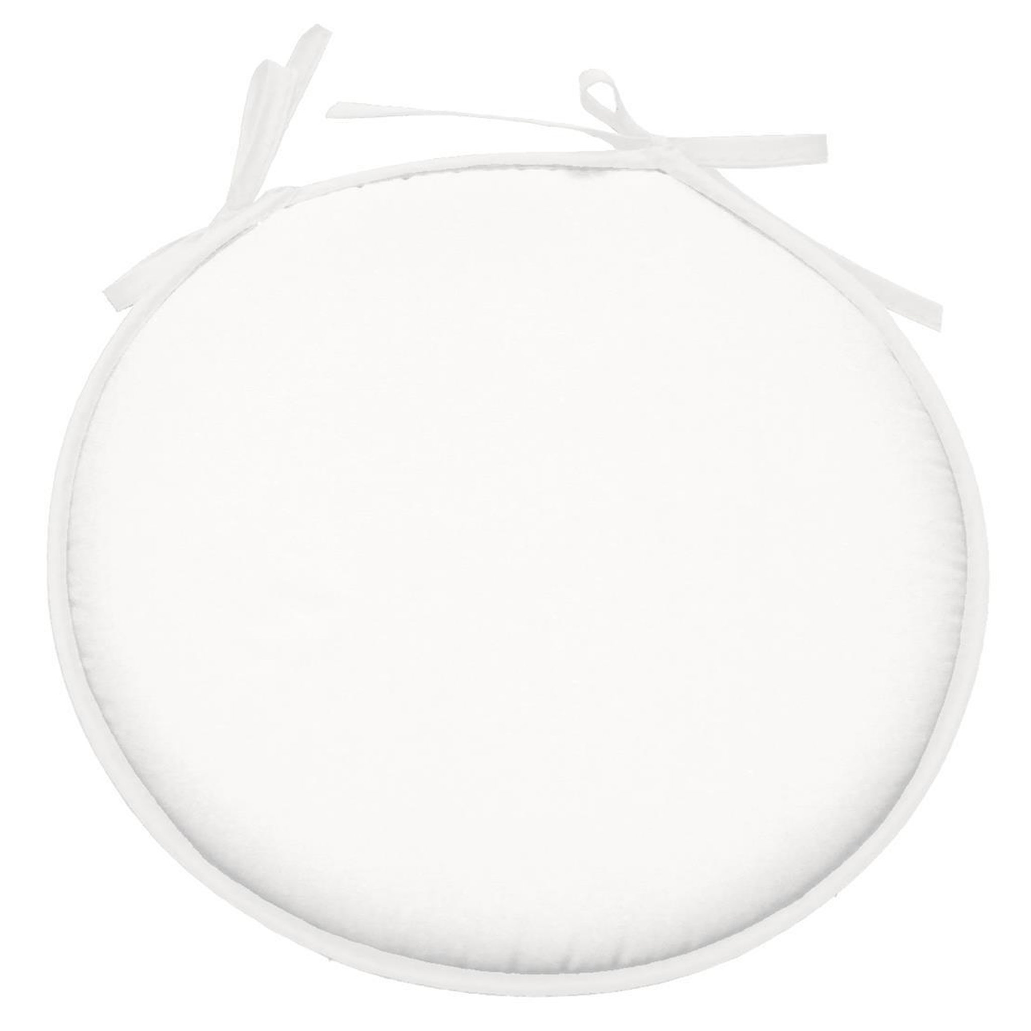 Voir la diapositive 1 : Eden Galette ronde en polyester couleur uni