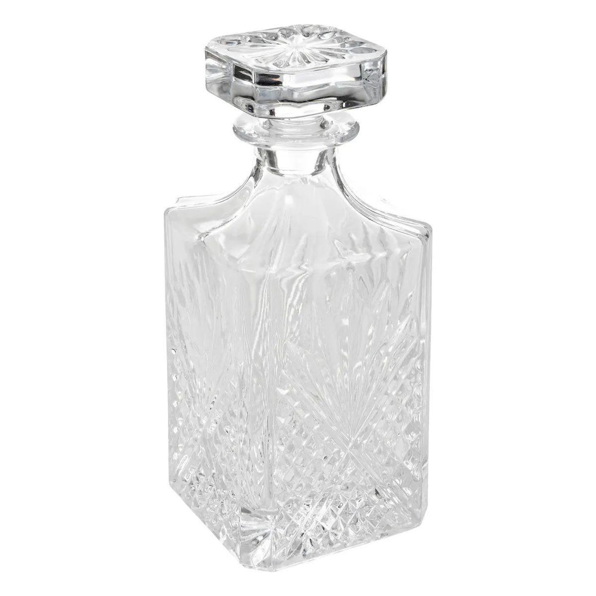 SECRET DE GOURMET Coffret à Whisky 6 pièces  Automne  22cm Transparent