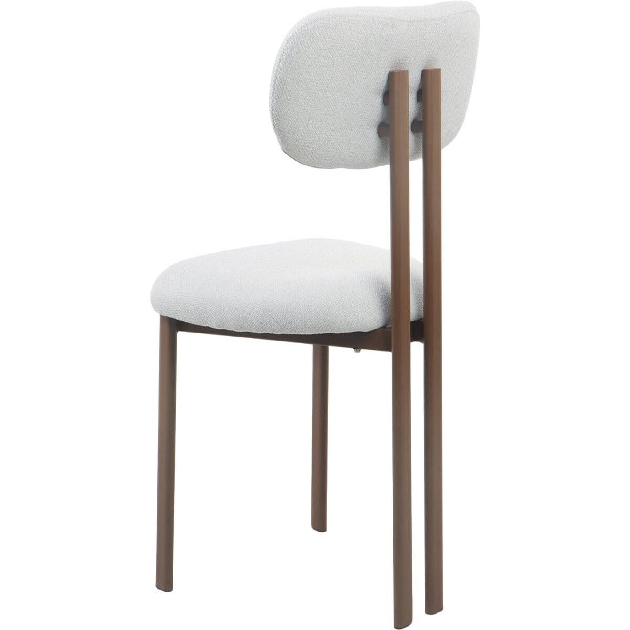 Voir la diapositive 6 : Habitat et Jardin Lot de 2 chaises de salle à manger imitation bois  veralia  - gris clair