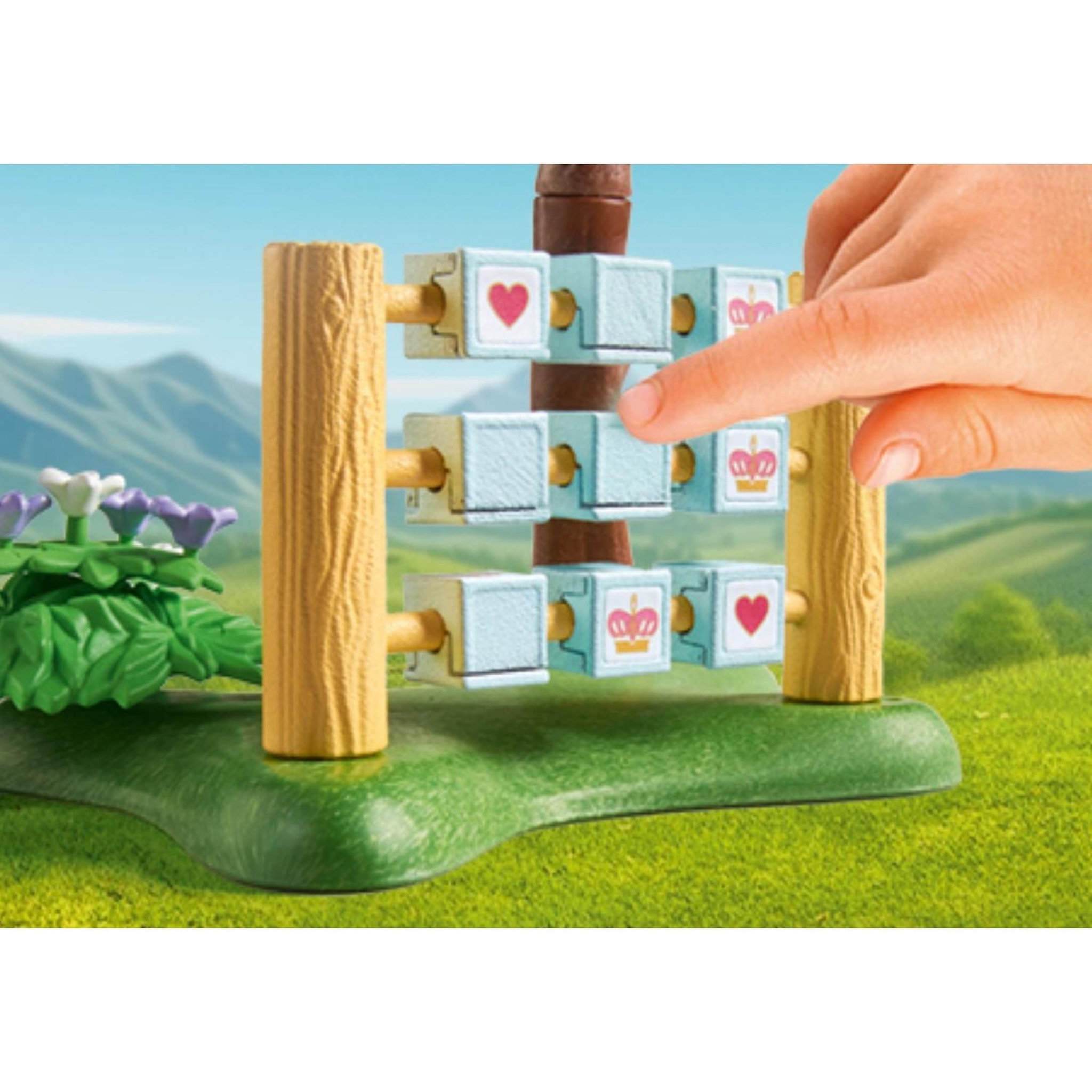 Voir la diapositive 5 : PLAYMOBIL Jeux de jardin royal avec prince et princesse