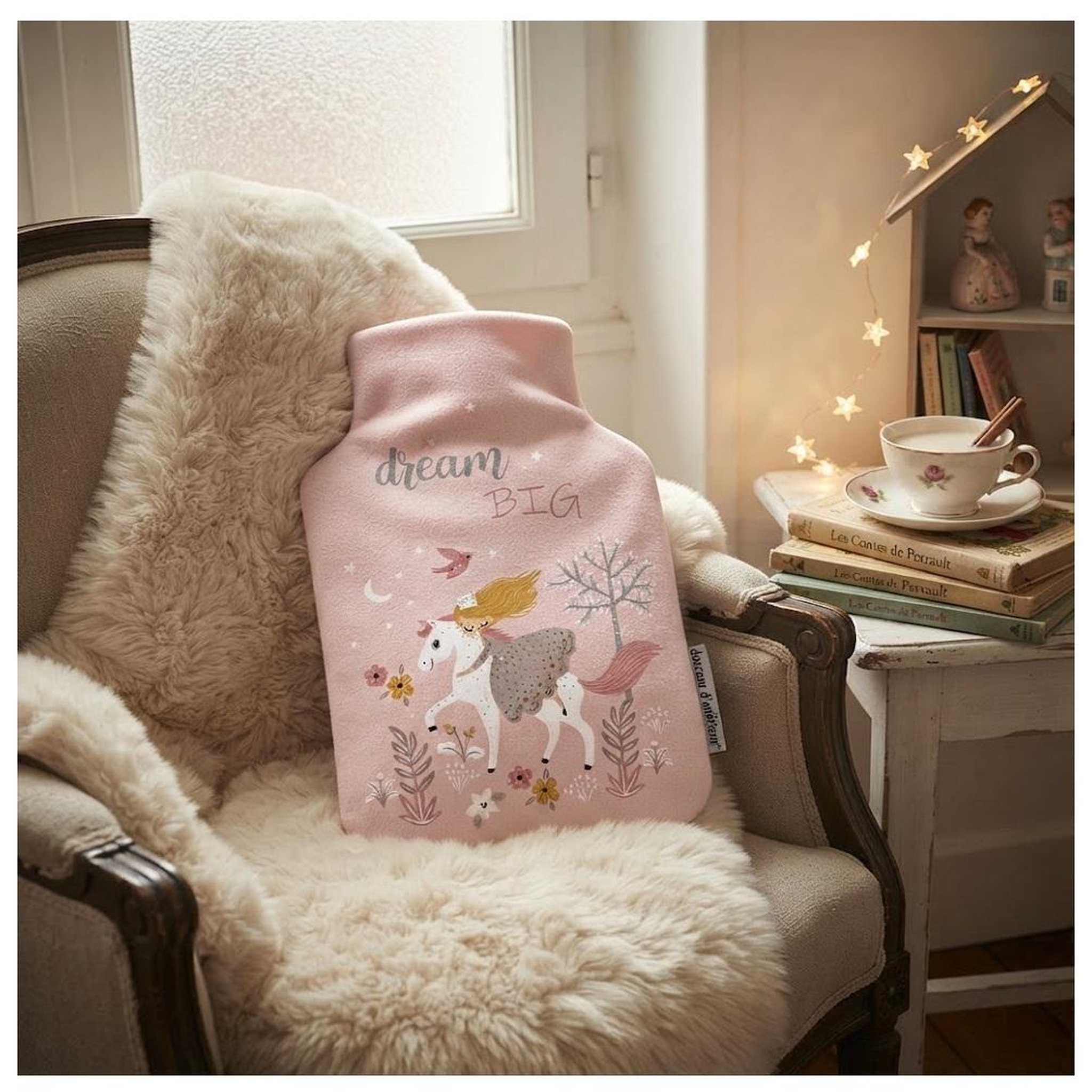 Voir la diapositive 4 : Eden Housse de bouillotte dream licorne