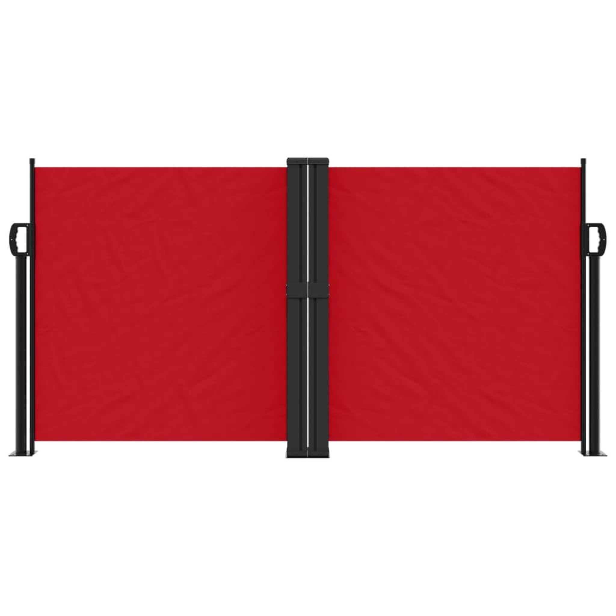 Voir la diapositive 3 : VIDAXL Auvent lateral retractable rouge 120x600 cm