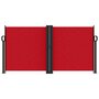 Voir la diapositive 3 : VIDAXL Auvent lateral retractable rouge 120x600 cm