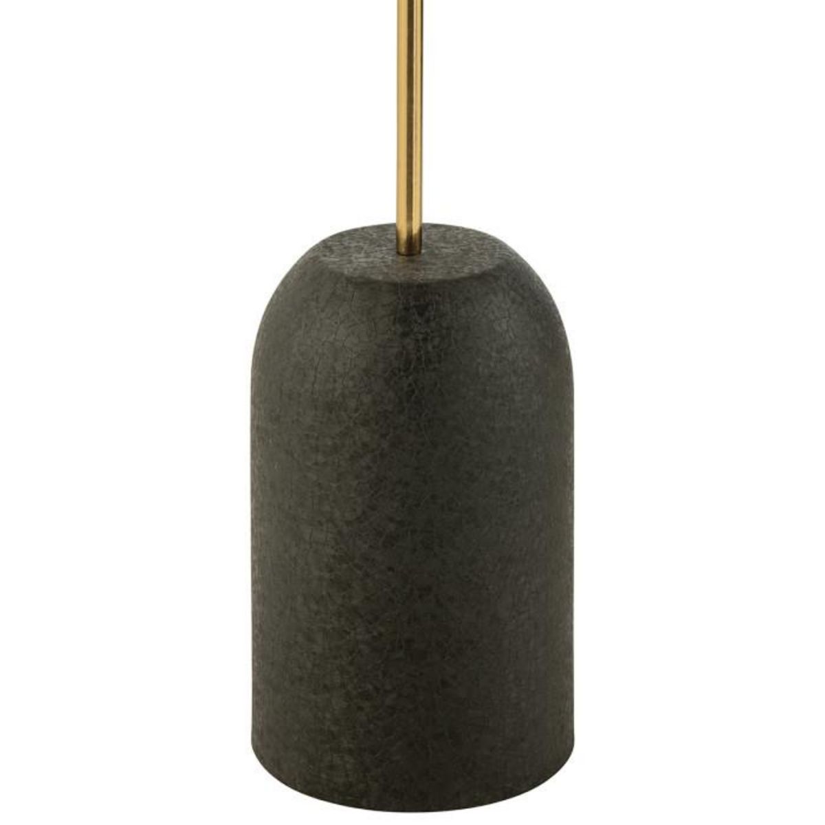 Paris Prix Table d'Appoint Design en Métal  Disque  68cm Noir