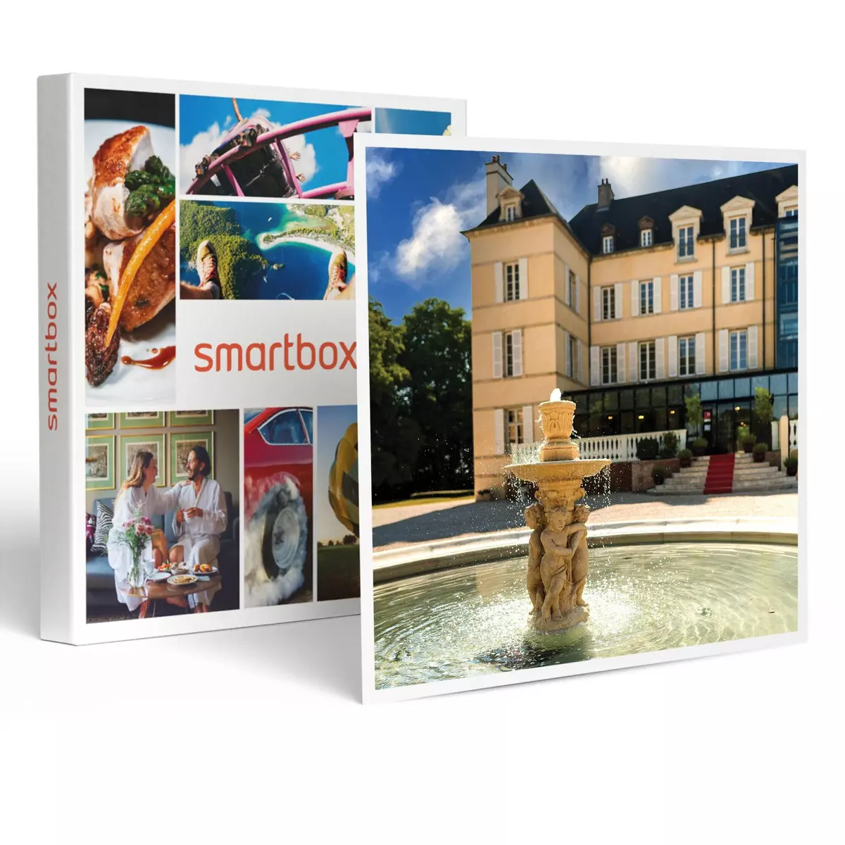 Smartbox Séjour en château 4* aux portes de Dijon : 2 jours en suite avec brunch - Coffret Cadeau Séjour