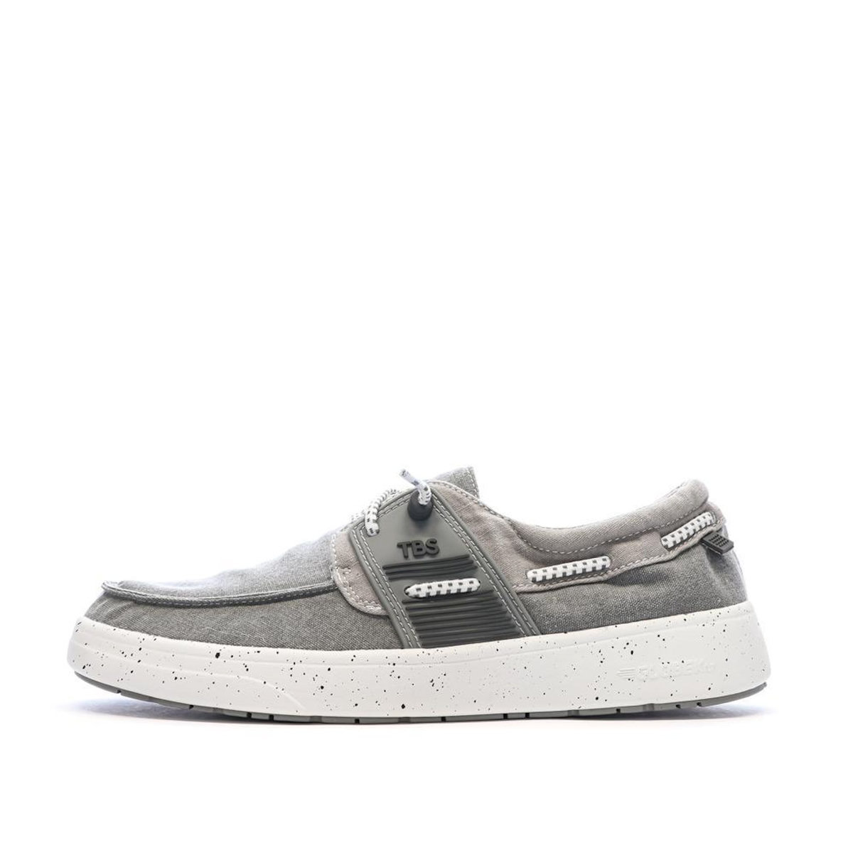 TBS Chaussures bateau Gris Homme TBS Bateau Canvas