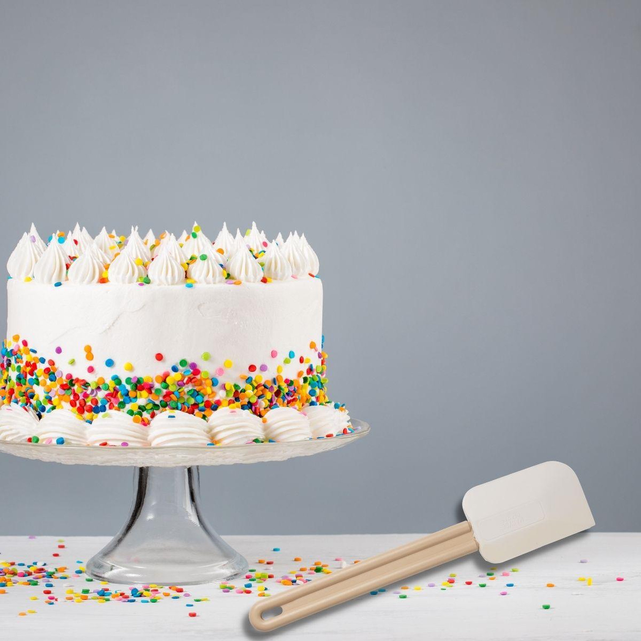 Voir la diapositive 2 : Fackelmann Ensemble de 2 maryses de pâtisserie et de cuisine manche en résine 32 cm fackelmann
