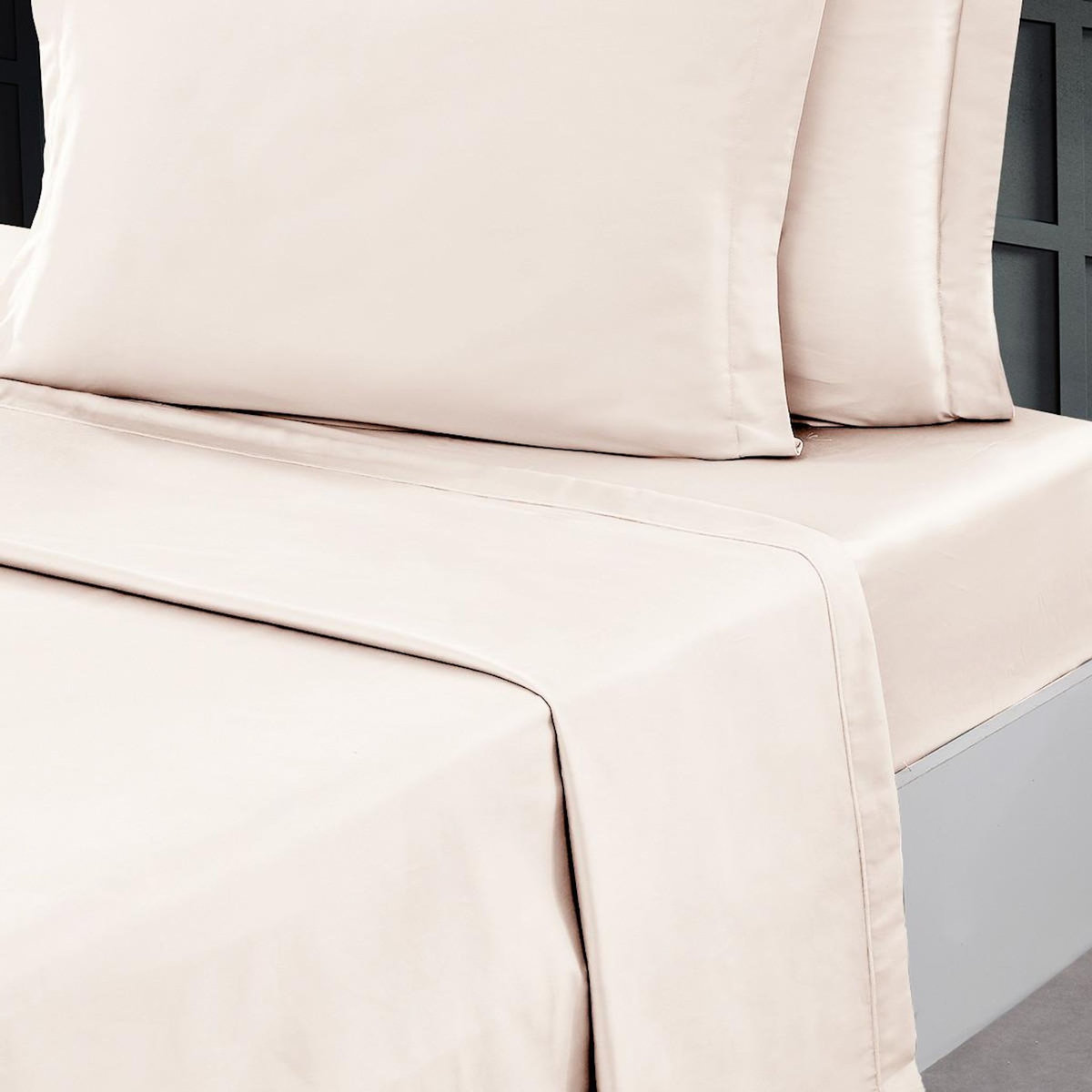 Sensei Maison Drap plat en percale de coton SOFT PERCALE
