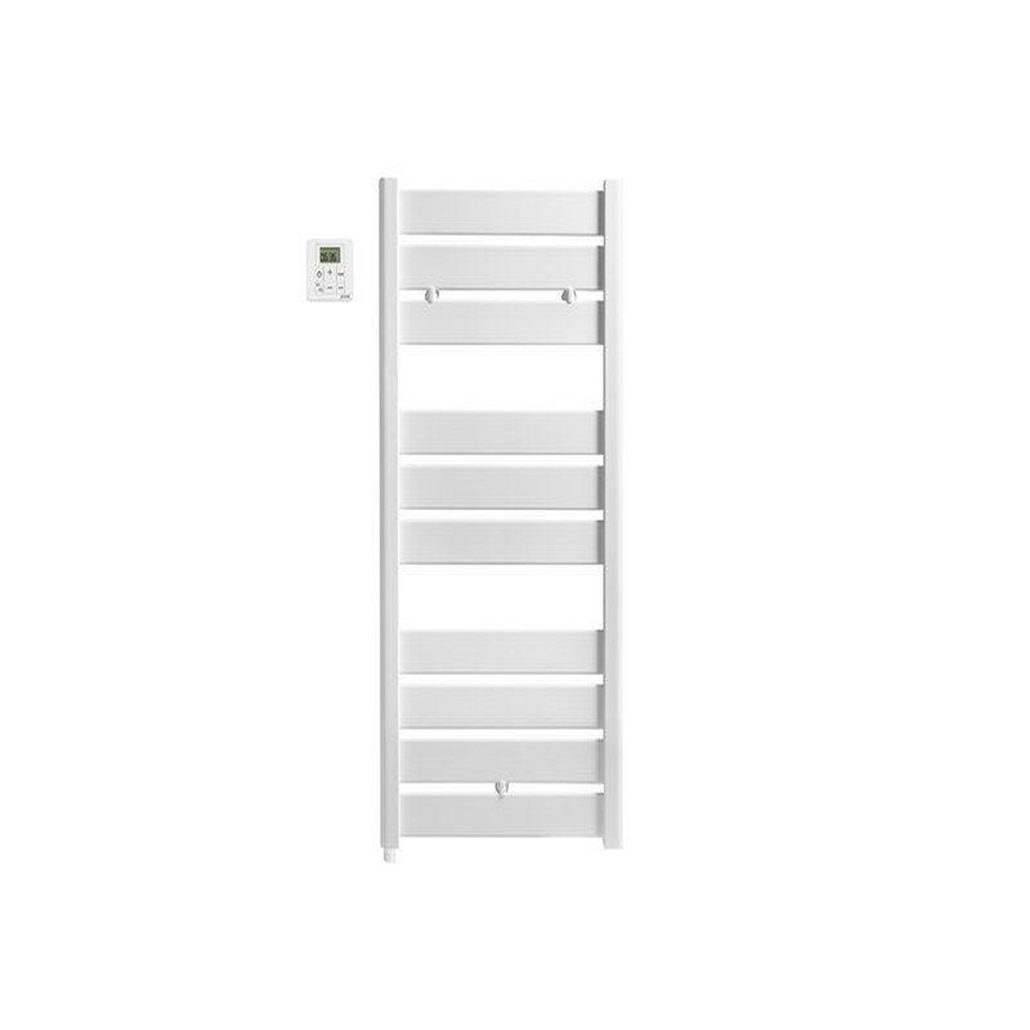 Acova Sèche-serviettes électrique 500W, H.109.4 x l.51 cm Madras blanc