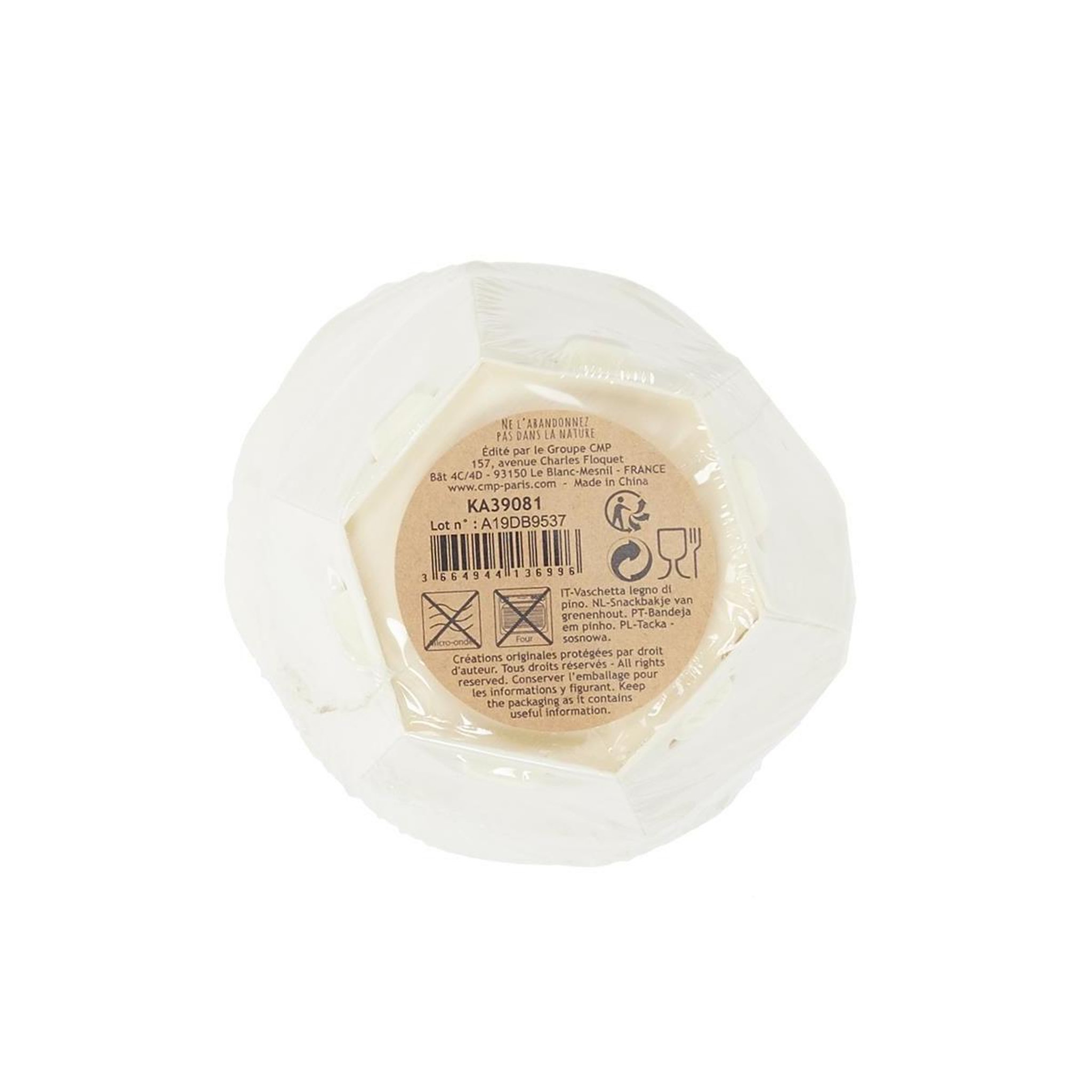 Voir la diapositive 4 : The Home Deco Factory Lot de 12 baquettes en bois  snacking  9cm naturel