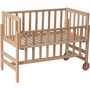Voir la diapositive 1 : GEUTHER Lit cododo Betty en bois naturel non traité pour bébé - Confort et sécurité