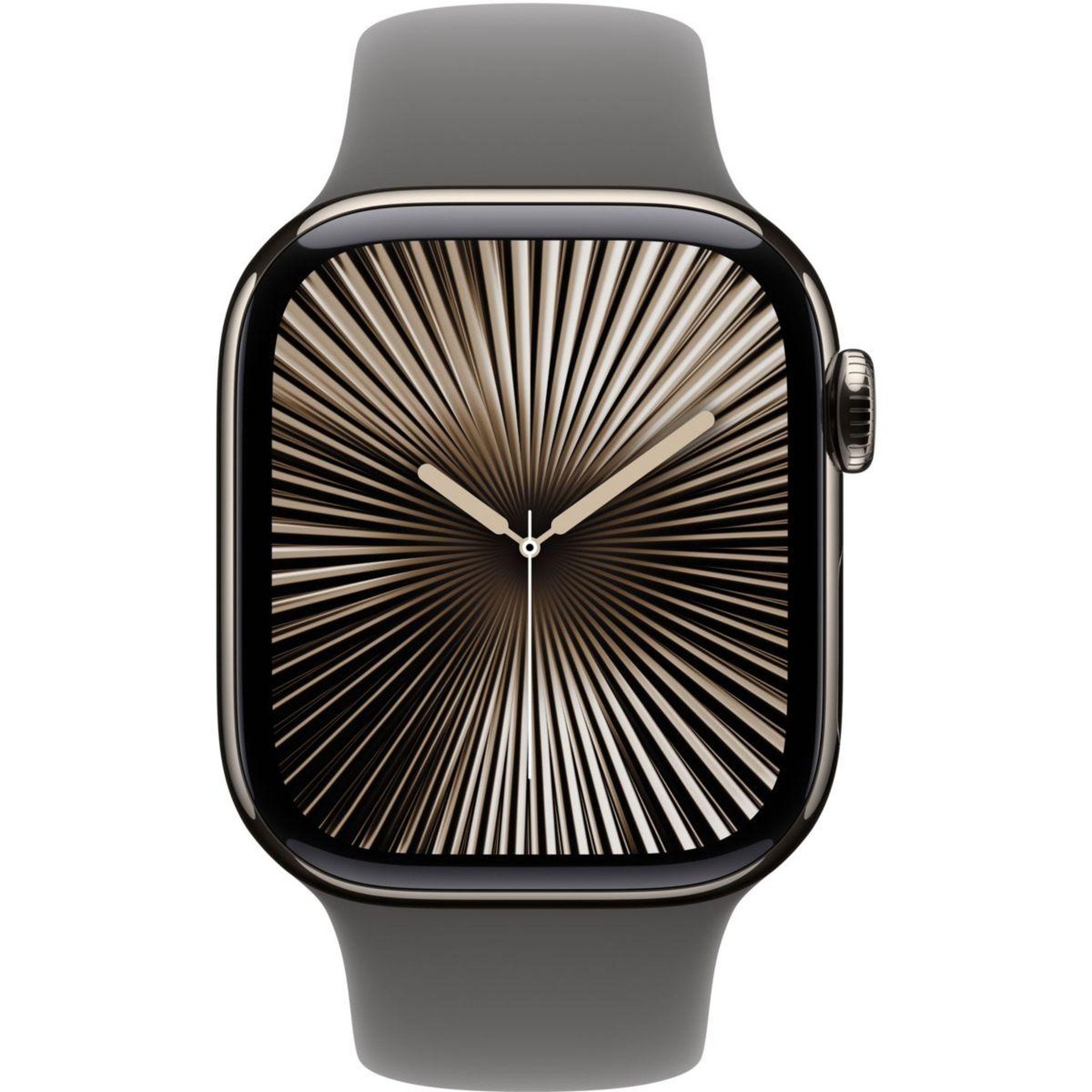Voir la diapositive 2 : APPLE Montre connectée Serie 10 46mm Titane Naturel S/M Cell