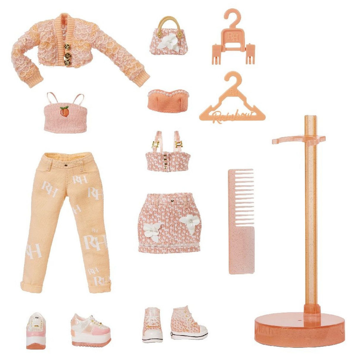 MGA Rainbow High fashion Doll - Peach 