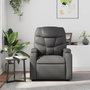 Voir la diapositive 3 : VIDAXL Fauteuil de massage inclinable Gris Similicuir