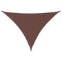 Voir la diapositive 2 : VIDAXL Voile de parasol tissu oxford triangulaire 3x4x4 m marron