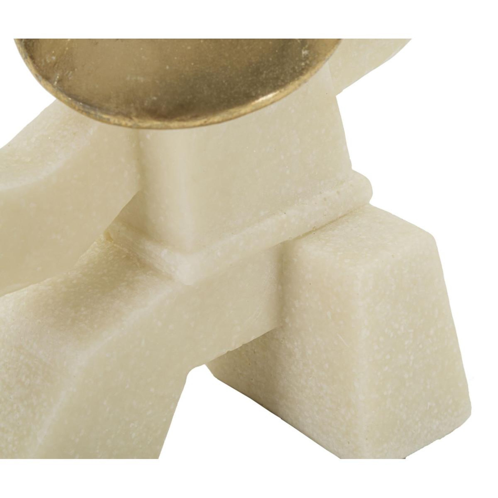 Voir la diapositive 5 : Paris Prix Statuette déco samouraï  oda  18cm blanc & or