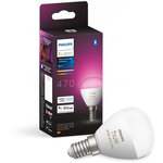 Philips Ampoule LED connectée HUE W&C E14 Luster 5.1W