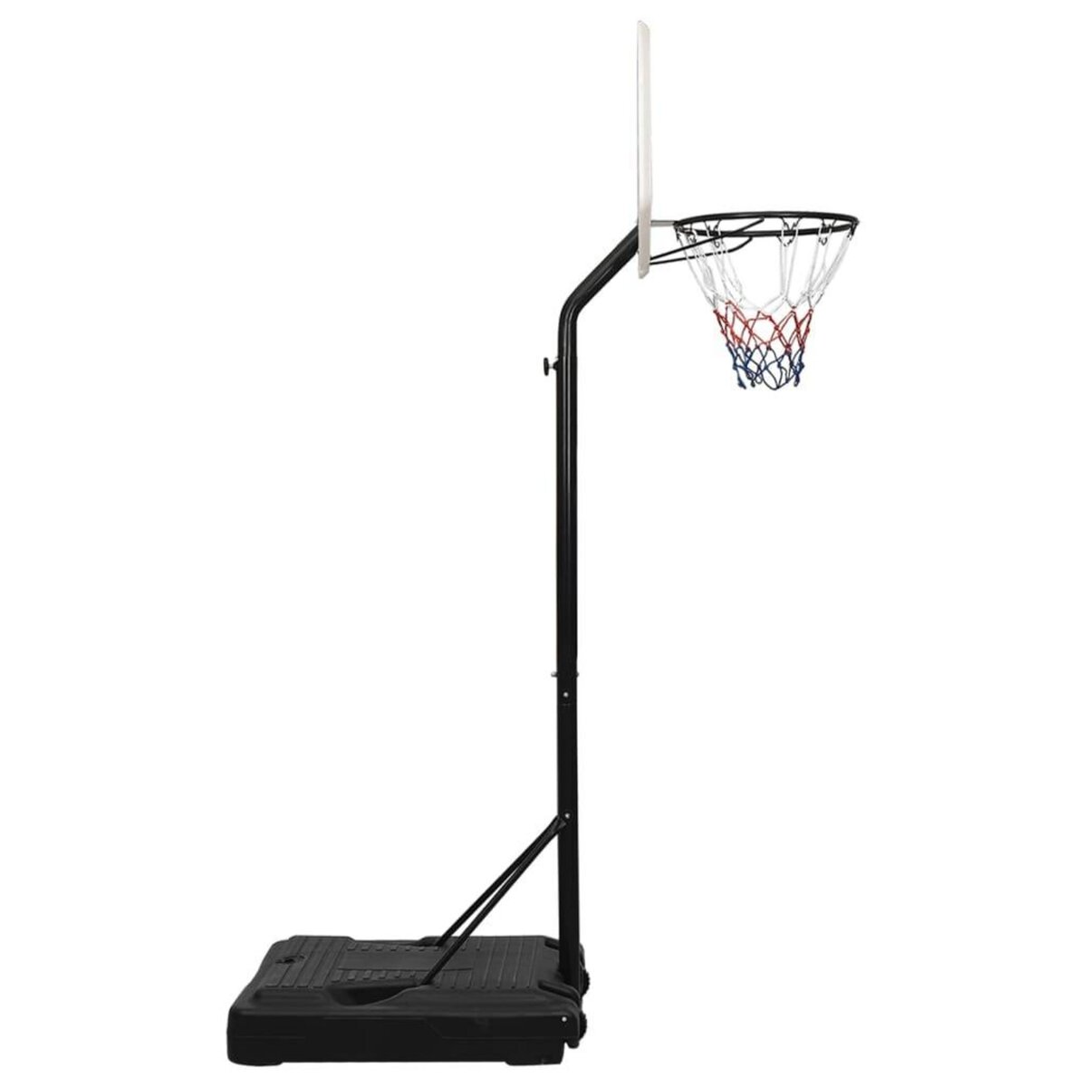 VIDAXL Support de basket-ball Blanc 237-307 cm Polyethylene
