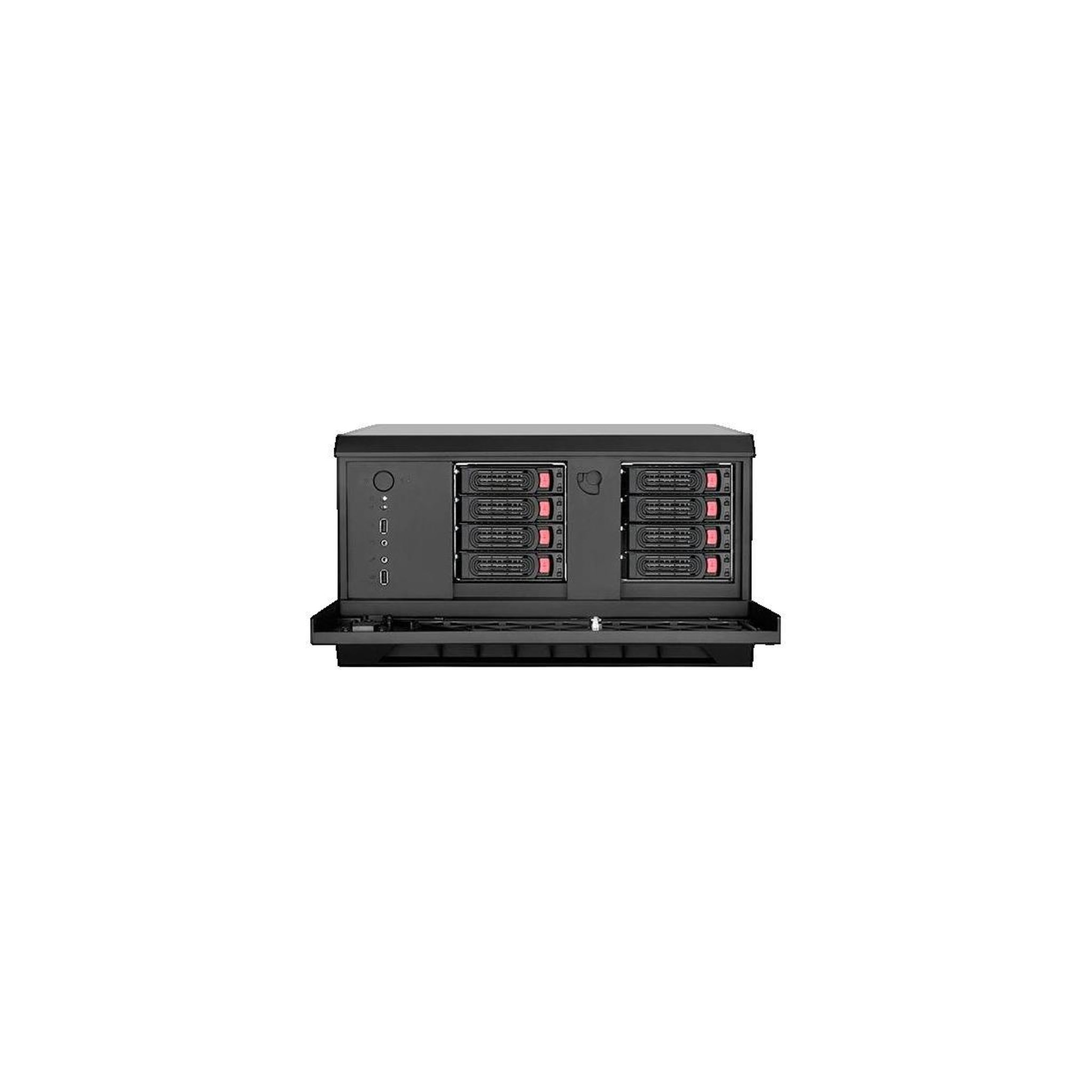 Voir la diapositive 2 : Silverstone Boîtier PC SilverStone SST-CS381 v1.1 Micro-ATX noir