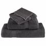 Voir la diapositive 4 : VIDAXL Serviettes de visage de qualité sup. SOLUND 2 pcs anthracite