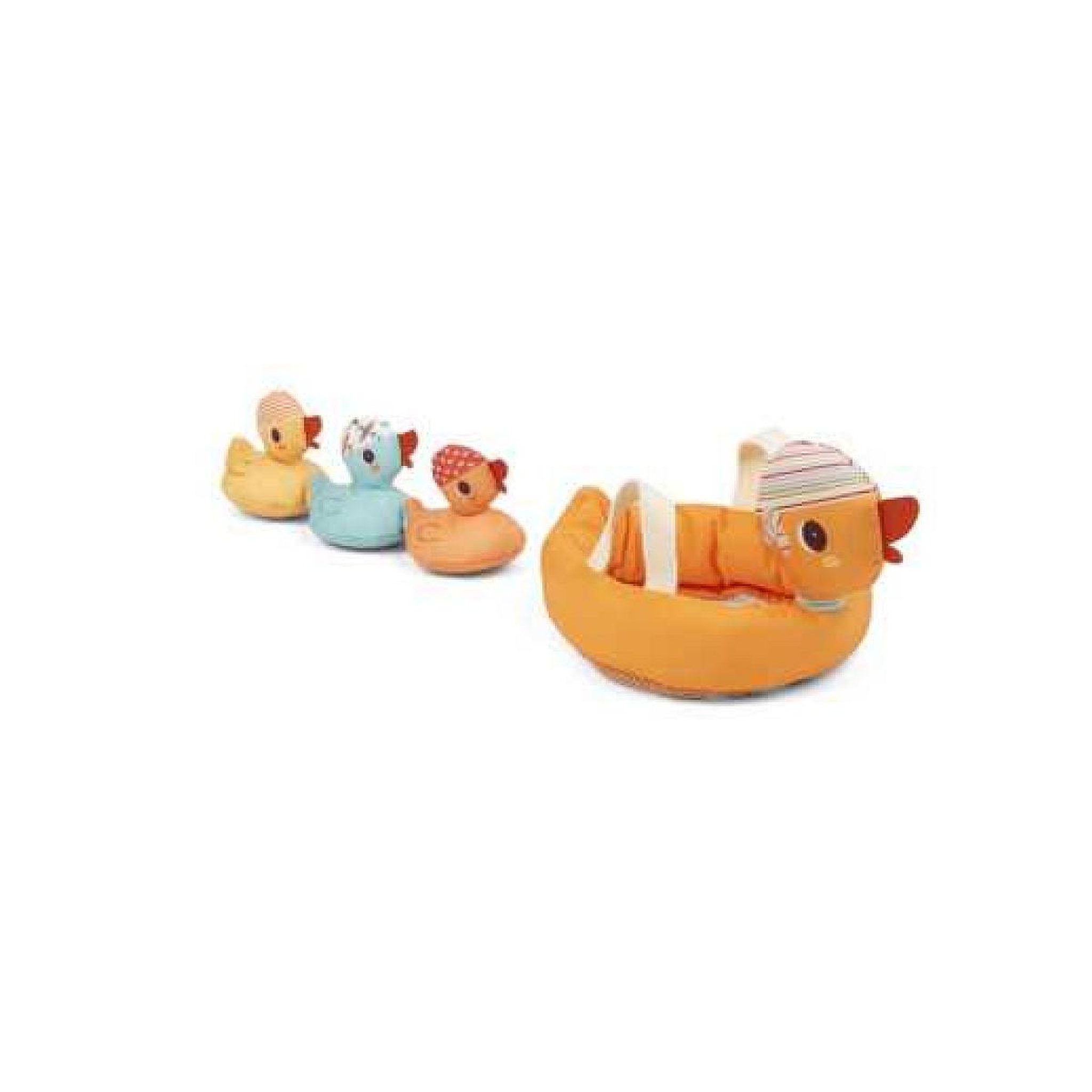 LILLIPUTIENS Maman canard et ses canetons aimantés