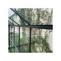 GREEN PROTECT Serre de jardin en verre trempé 12,84m² 