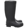 Voir la diapositive 4 : VIDAXL Bottes de pluie noir taille 40 PVC