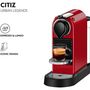 Voir la diapositive 4 : KRUPS Nespresso Citiz Rouge YY4117FD