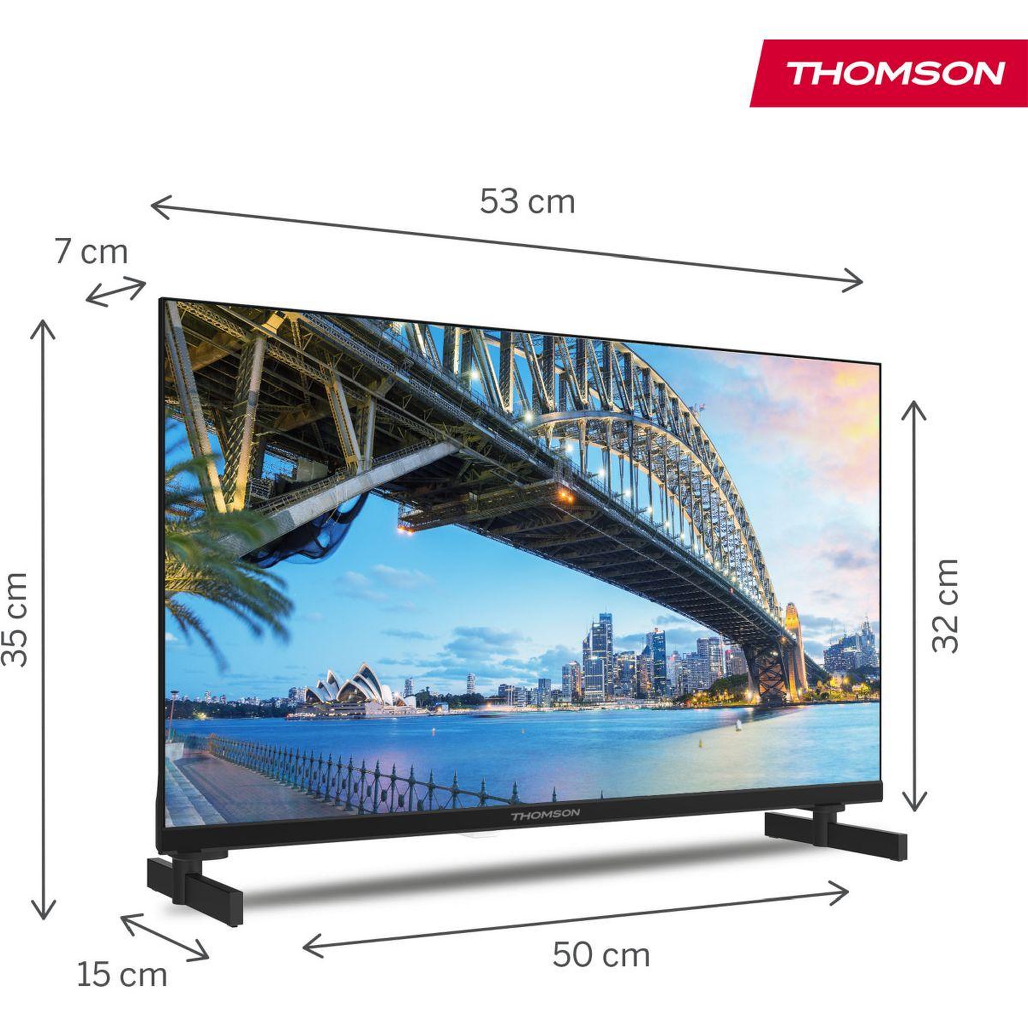 Voir la diapositive 5 : THOMSON TV LED 24HG2S15C - 24 pouces (60cm)