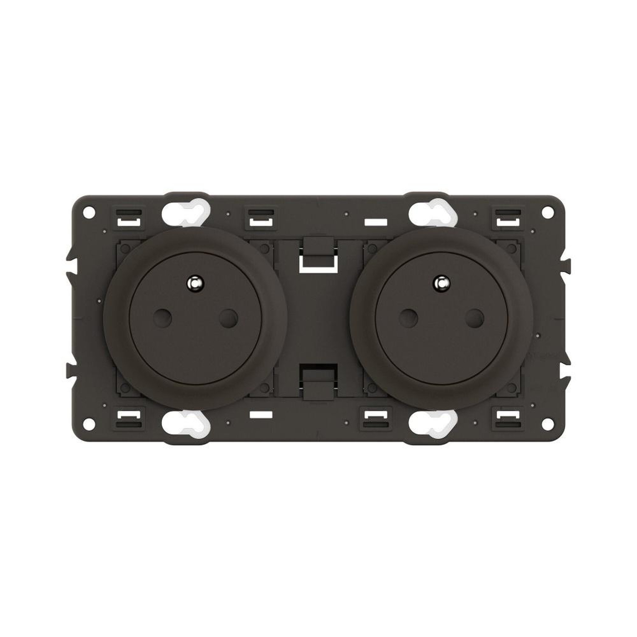 Legrand Bloc 2p affleur compo celiane noir