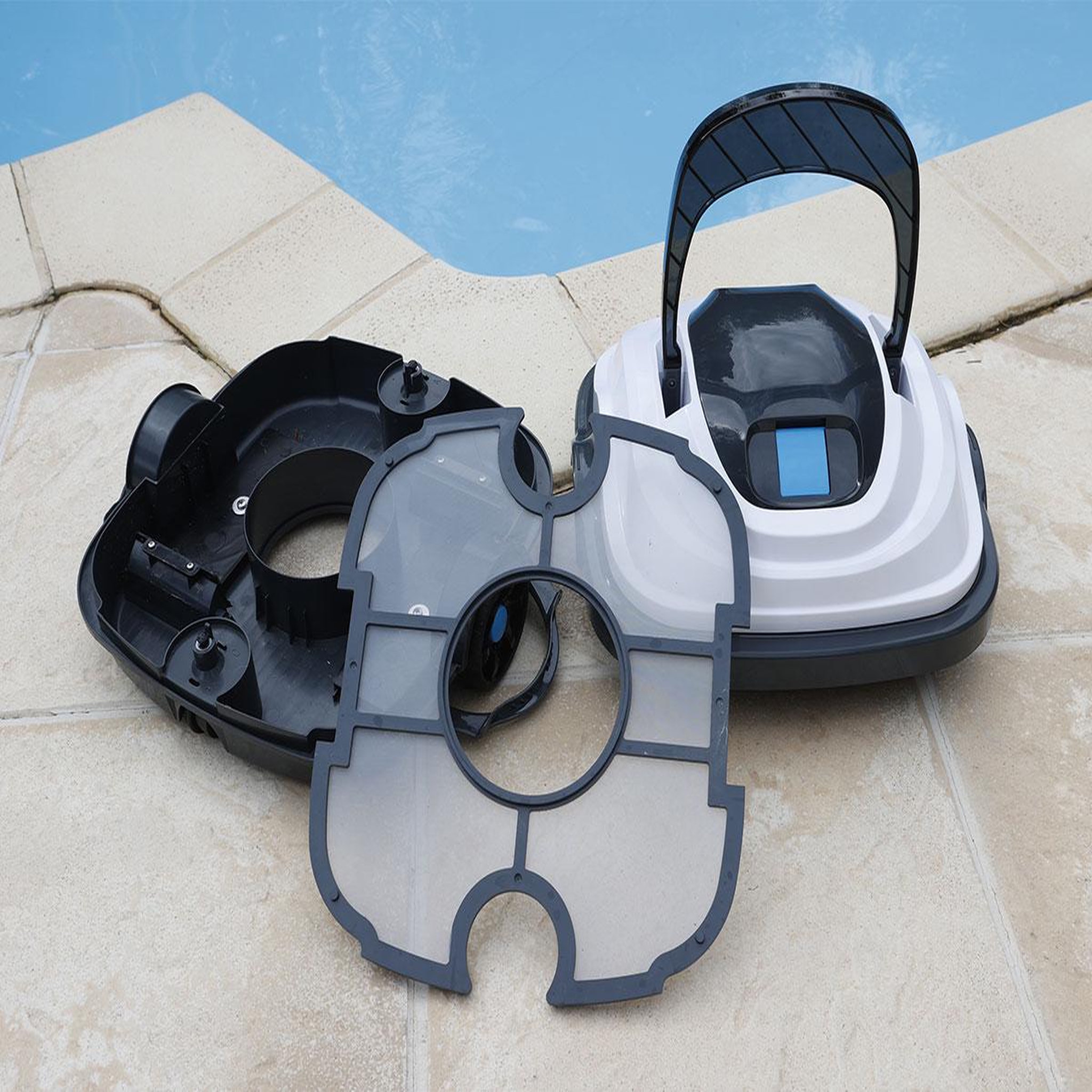 Voir la diapositive 3 : Ubbink Robot de piscine sur batterie RobotClean Accu XS - Ubbink